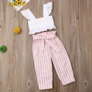 NEW 2 piece SPRING baby girl outfit